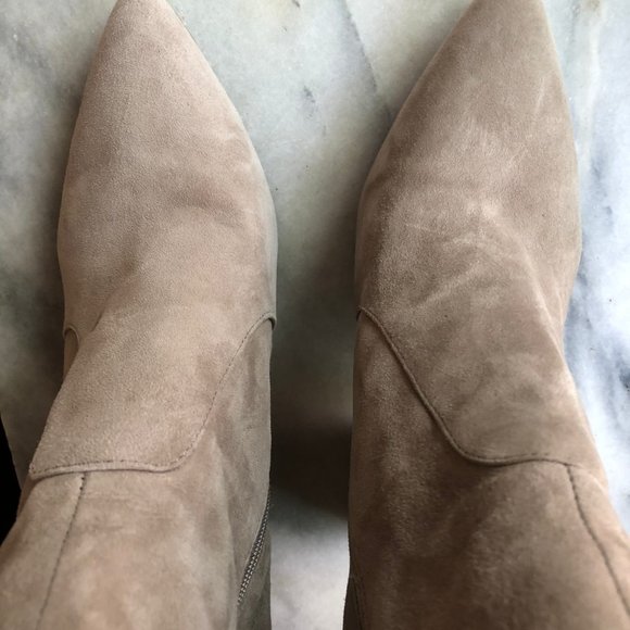 Vince Camuto Suede Ankle Boots | Women's Size 10M - Picture 3 of 9